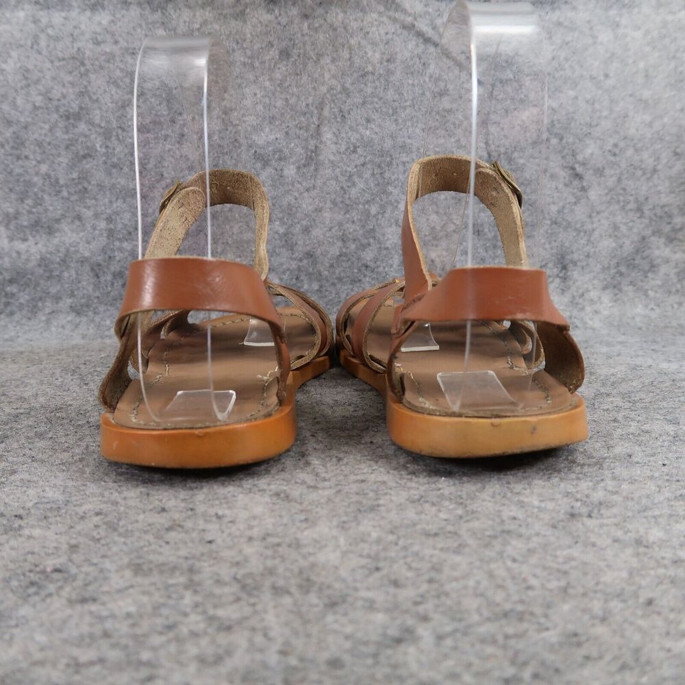 Salt Water Shoes Womens 5 Sandals Classic Leather Hand Stitched Water Friendly - Picture 5 of 13